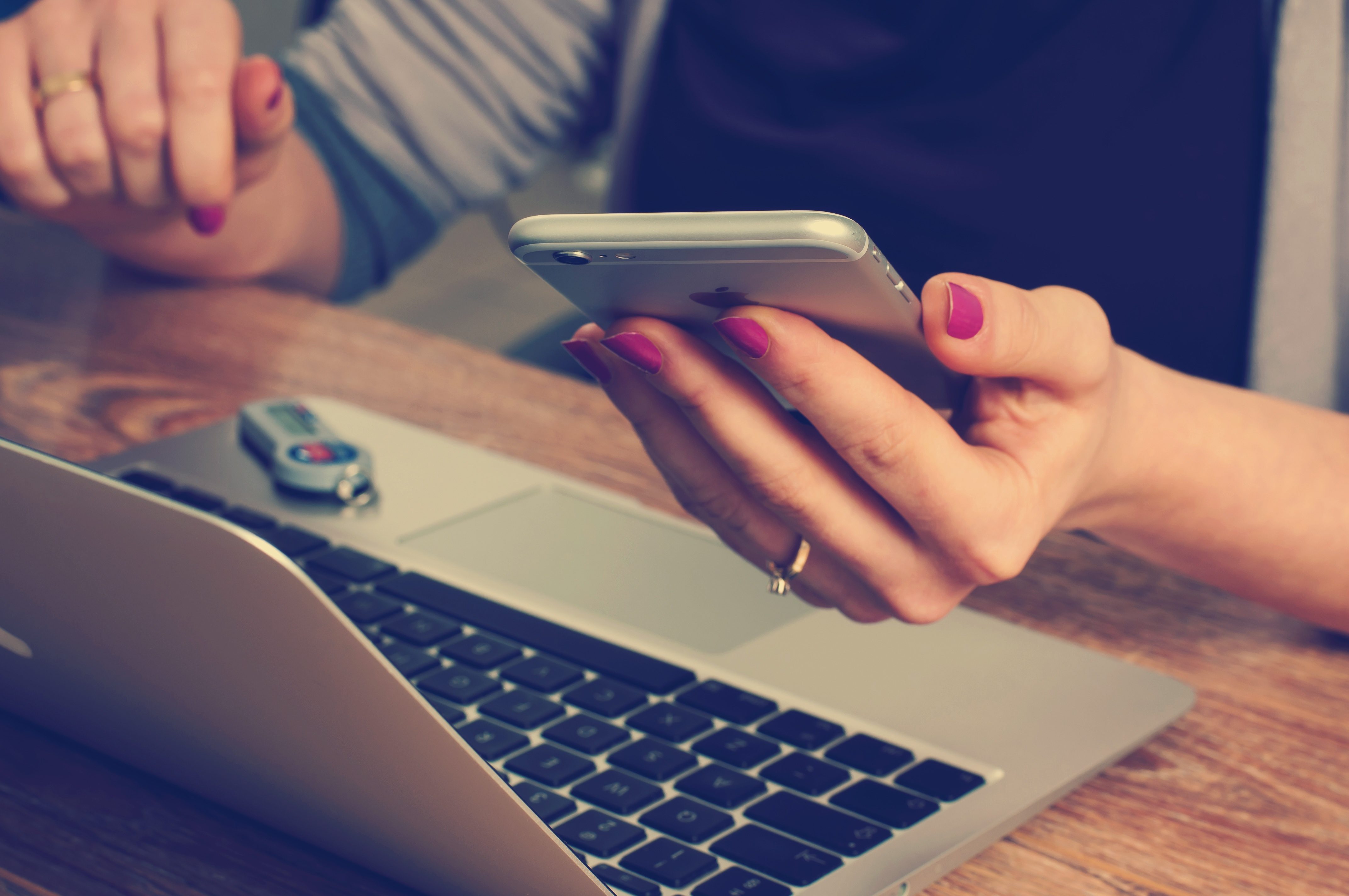 small business woman on laptop